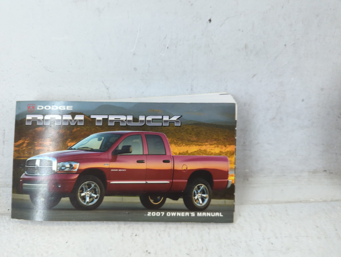 2007 Dodge Ram 1500 Owners Manual Book Guide P/N:81-326-0727 OEM Used Auto Parts - Oemusedautoparts1.com