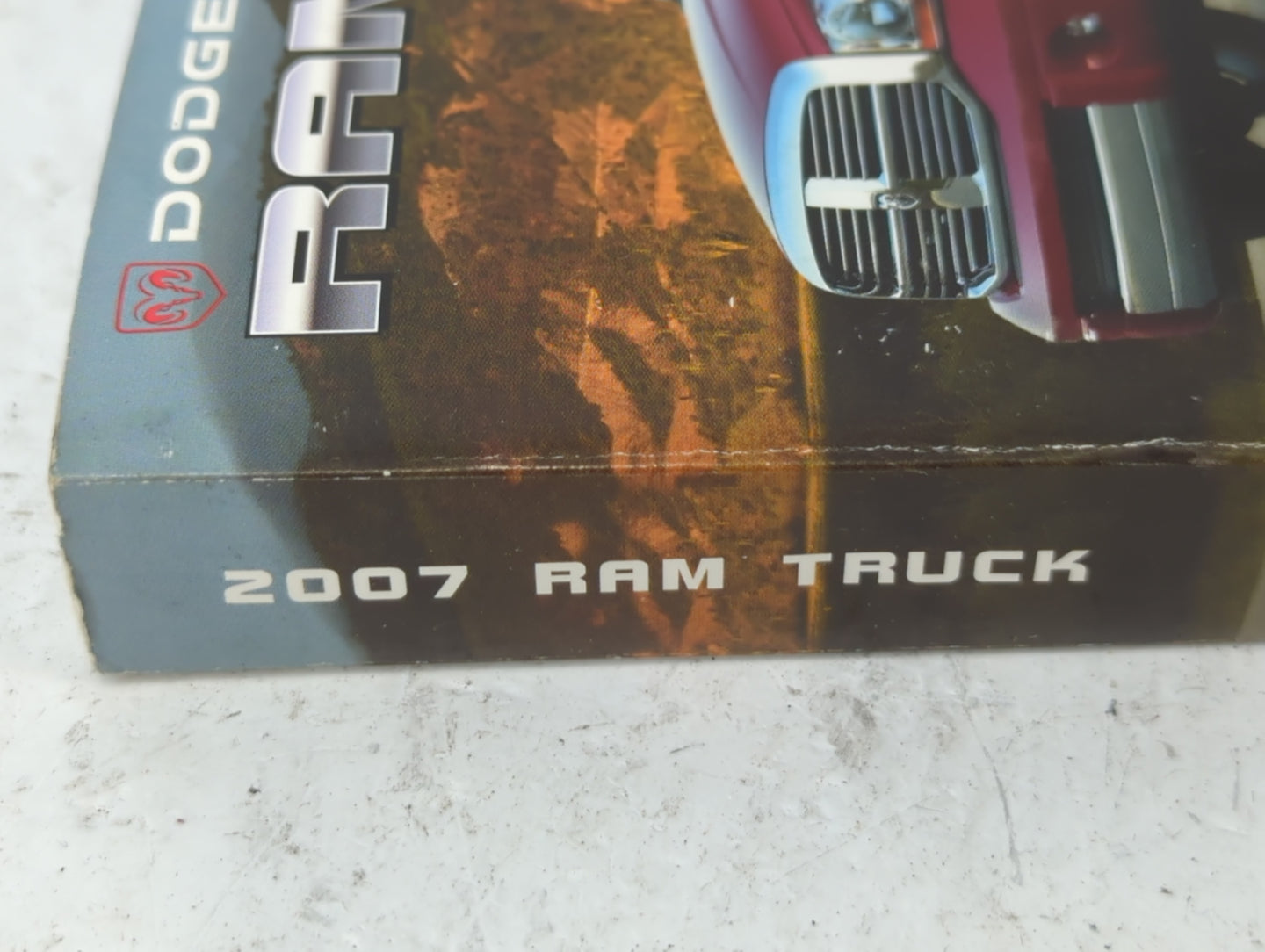 2007 Dodge Ram 1500 Owners Manual Book Guide P/N:81-326-0727 OEM Used Auto Parts - Oemusedautoparts1.com
