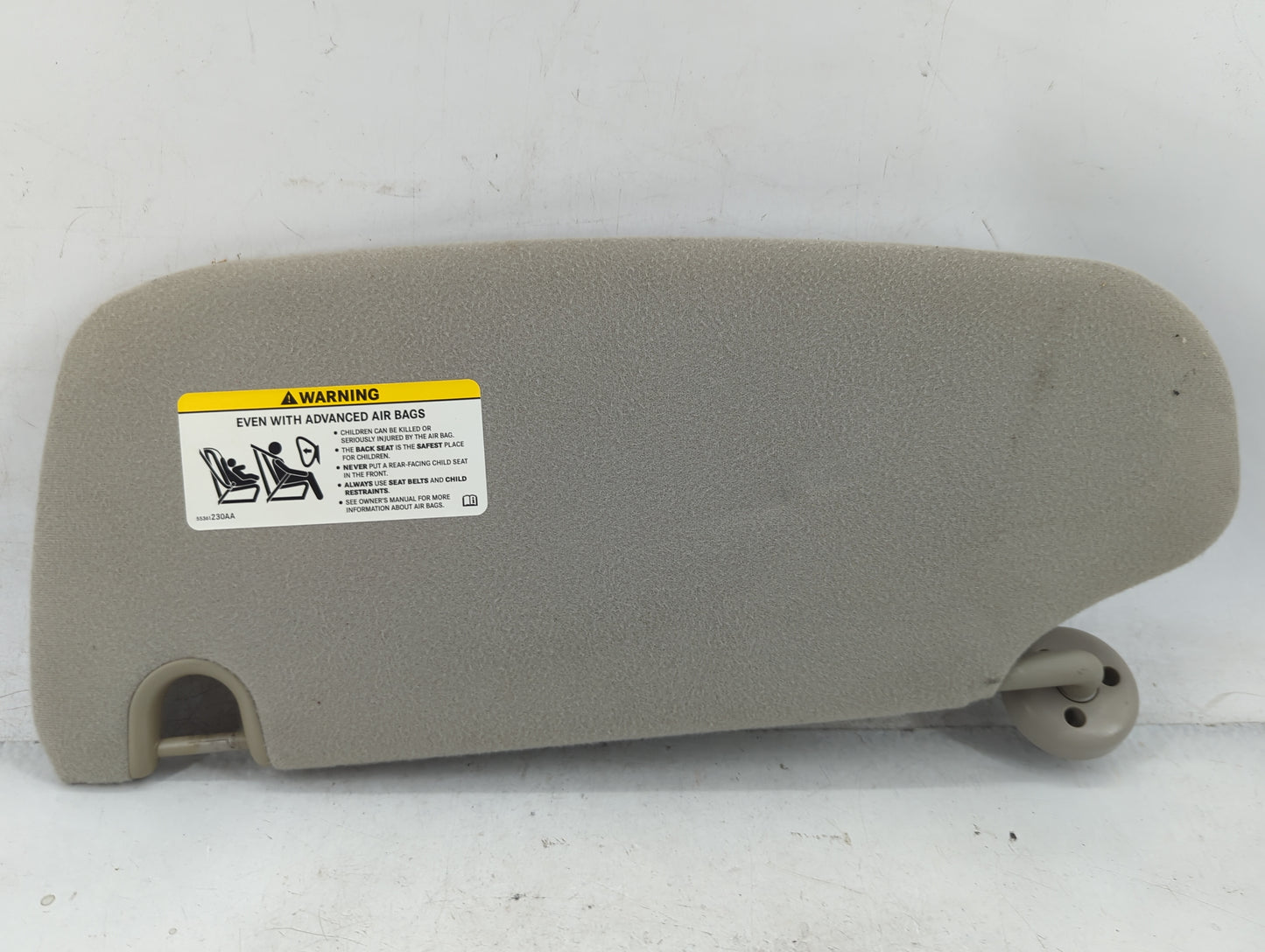2006-2008 Dodge Ram 1500 Sun Visor Shade Replacement Passenger Right Mirror Fits Fits 2006 2007 2008 OEM Used Auto Parts - O