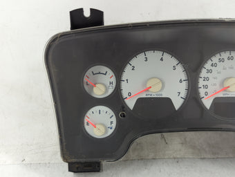 compare product 2007 Dodge Ram 1500 Instrument Cluster Speedometer Gauges P/N:P05172047AG 04829851AC Miles:210K Fits OEM Used Auto Parts