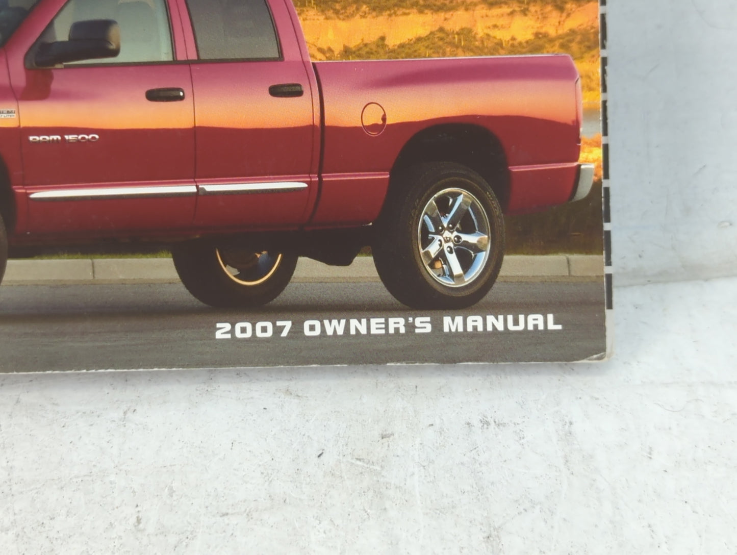2007 Dodge Ram 1500 Owners Manual Book Guide OEM Used Auto Parts - Oemusedautoparts1.com