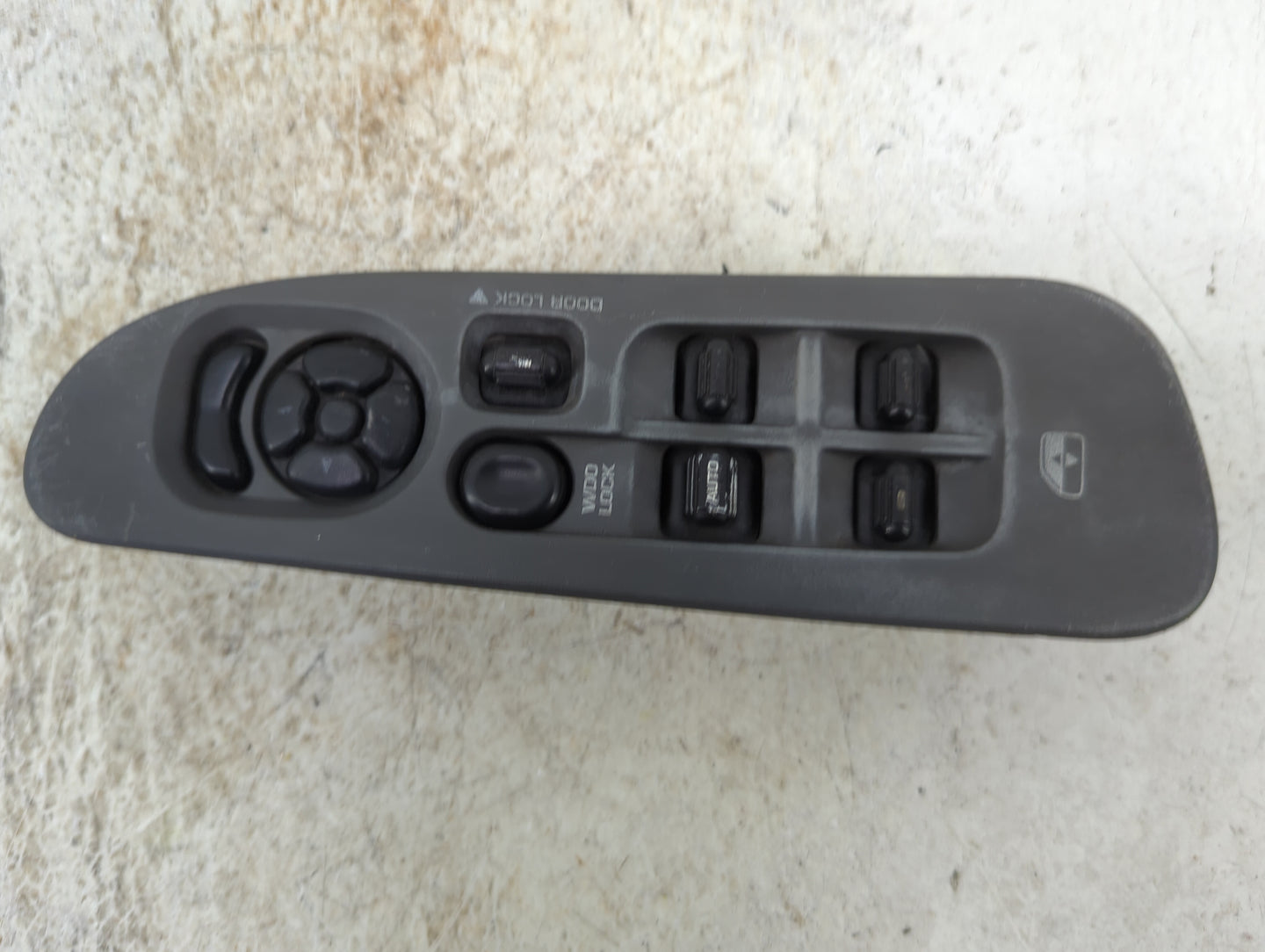 2003-2009 Dodge Ram 2500 Master Power Window Switch Replacement Driver Side Left P/N:5JZ721DHAB Fits OEM Used Auto Parts - O