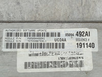 2007 Dodge Ram 1500 PCM Engine Control Computer ECU ECM PCU OEM P/N:P05094492AI TEM3396TK6L1 Fits OEM Used Auto Parts - Oemu
