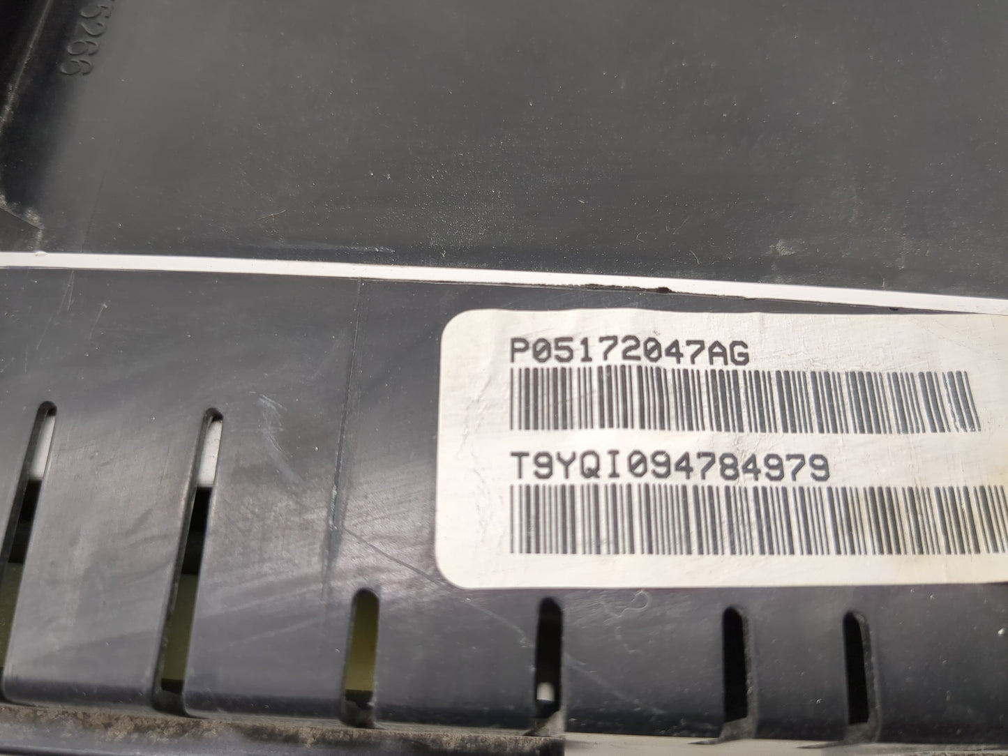 2007 Dodge Ram 1500 Instrument Cluster Speedometer Gauges P/N:P05172047AG Miles: Fits OEM Used Auto Parts - Oemusedautoparts