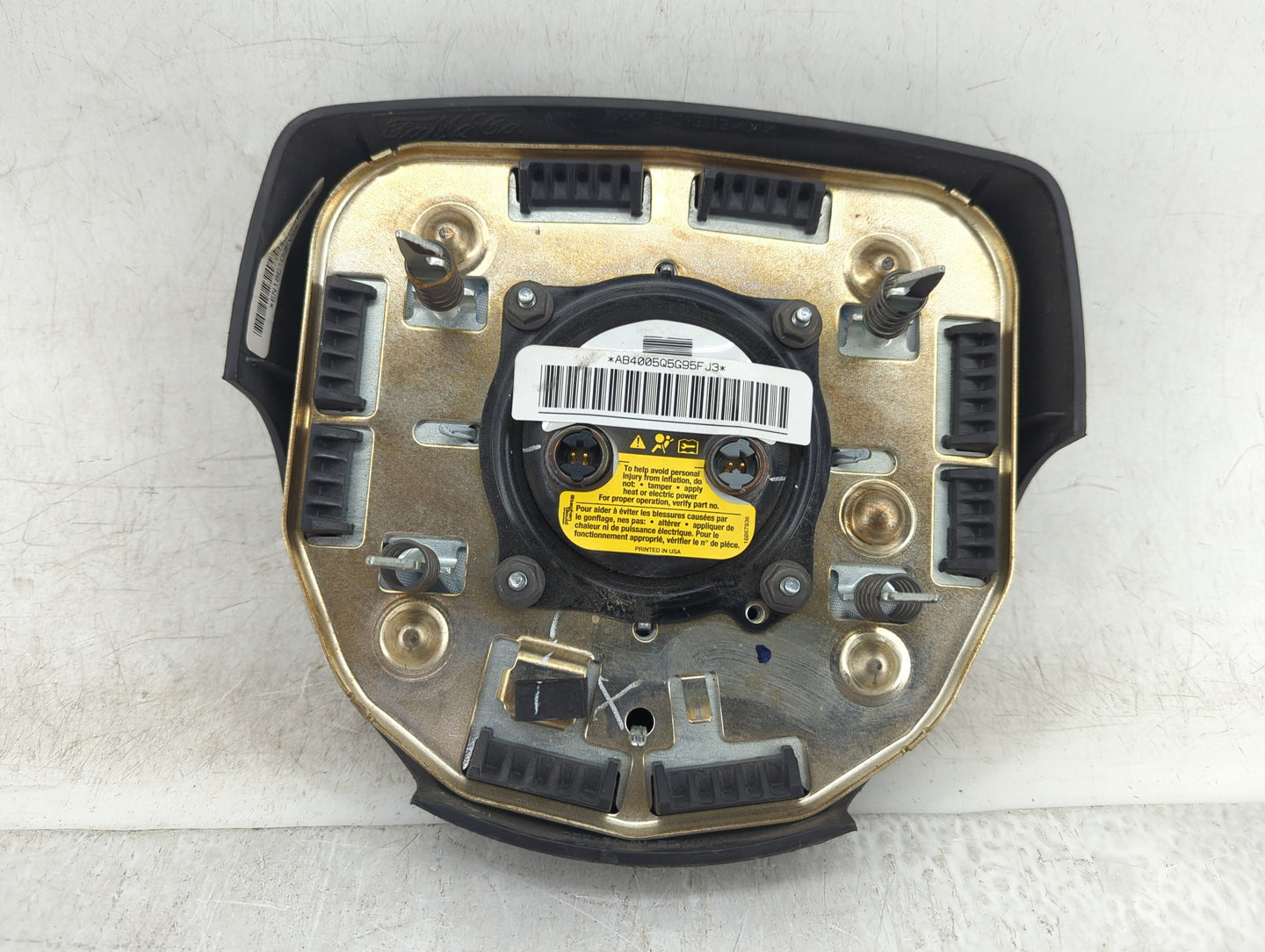 2005-2011 Ford Crown Victoria Air Bag Driver Left Steering Wheel Mounted Fits Fits 2005 2006 2007 2008 2009 2010 2011 OEM Us