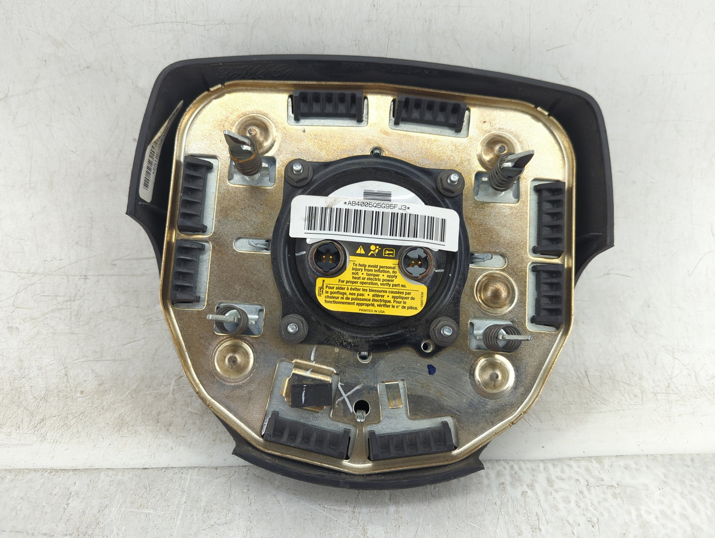 2005-2011 Ford Crown Victoria Air Bag Driver Left Steering Wheel Mounted Fits Fits 2005 2006 2007 2008 2009 2010 2011 OEM Us