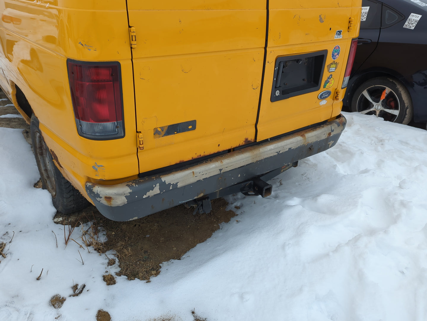2003-2014 Ford E-250 Rear Bumper Assembly Oem - Oemusedautoparts1.com