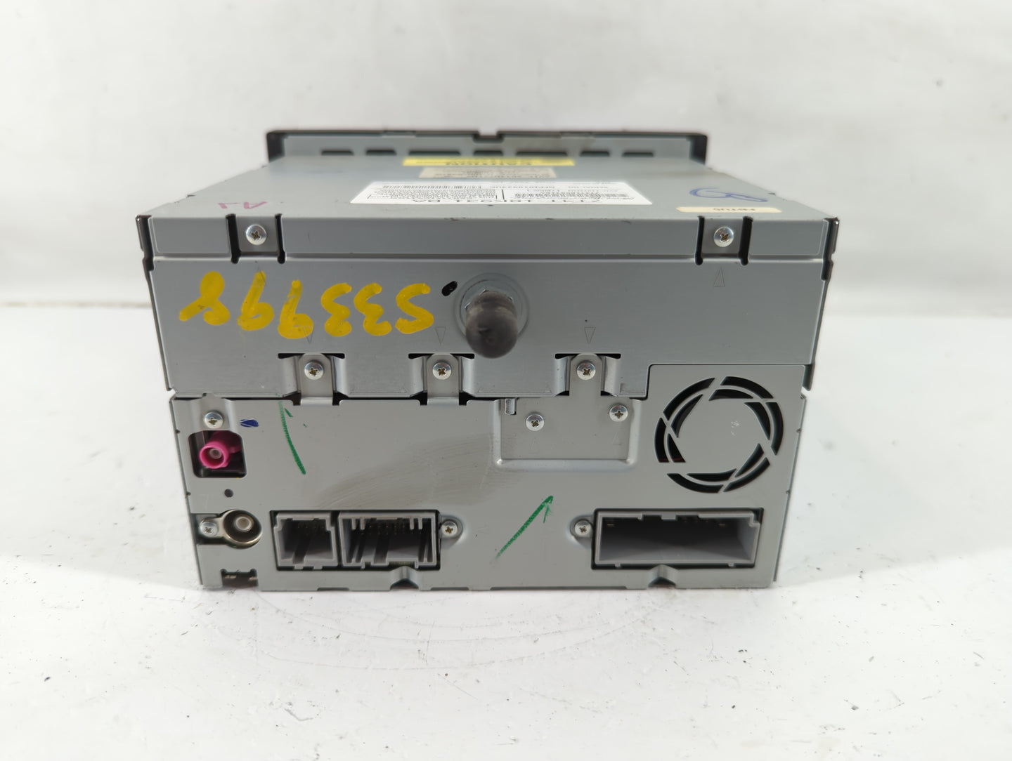 2007 Ford Edge Radio AM FM Cd Player Receiver Replacement P/N:7T4T-18K931-BA Fits OEM Used Auto Parts - Oemusedautoparts1.co