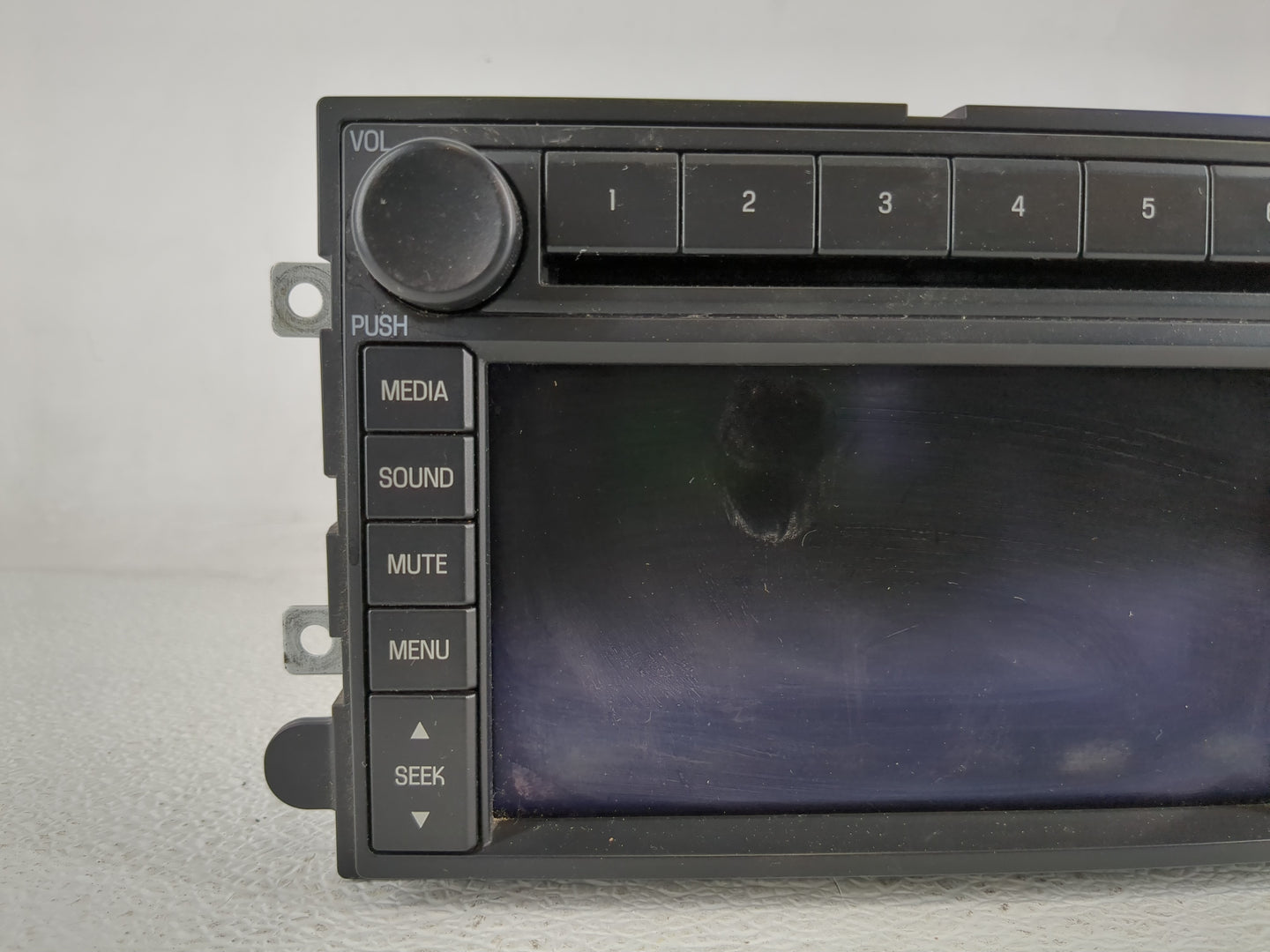 2007 Ford Edge Radio AM FM Cd Player Receiver Replacement P/N:7T47-18K931-BA Fits OEM Used Auto Parts - Oemusedautoparts1.co