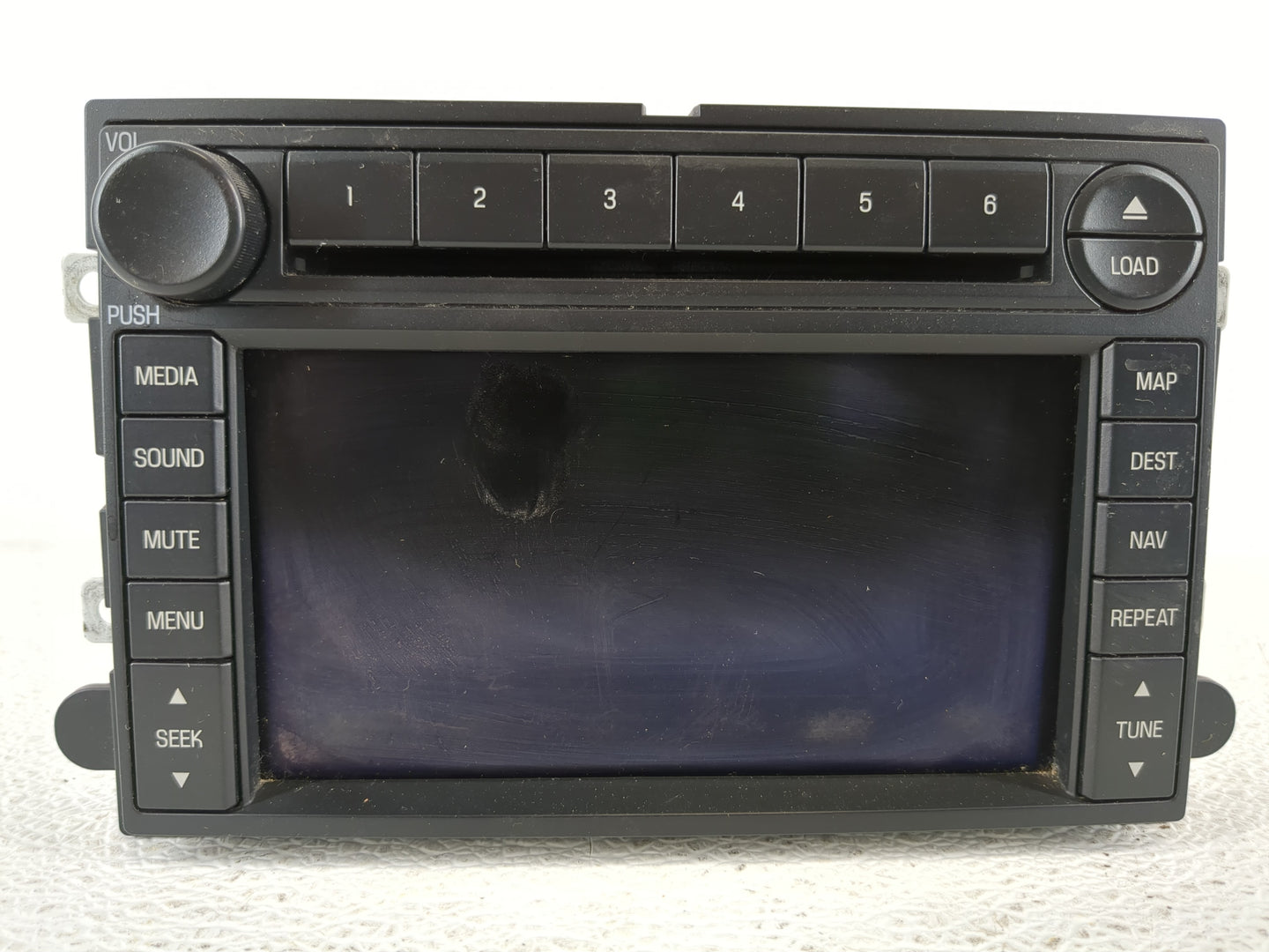 2007 Ford Edge Radio AM FM Cd Player Receiver Replacement P/N:7T47-18K931-BA Fits OEM Used Auto Parts - Oemusedautoparts1.co