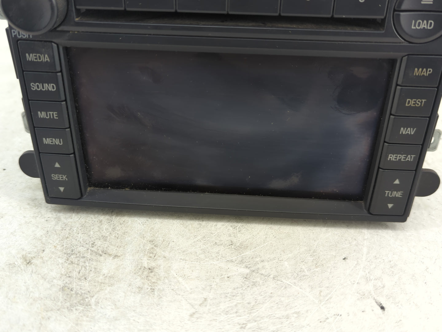 2007 Ford Edge Radio AM FM Cd Player Receiver Replacement P/N:7T4T-18K931-BA Fits OEM Used Auto Parts - Oemusedautoparts1.co