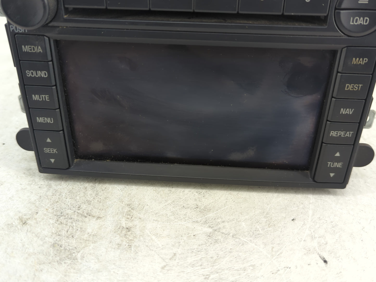 2007 Ford Edge Radio AM FM Cd Player Receiver Replacement P/N:7T4T-18K931-BA Fits OEM Used Auto Parts - Oemusedautoparts1.co