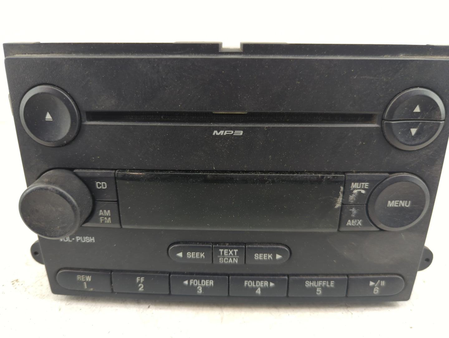 2007 Ford Edge Radio AM FM Cd Player Receiver Replacement P/N:7L3T-18C869-BK Fits OEM Used Auto Parts - Oemusedautoparts1.co