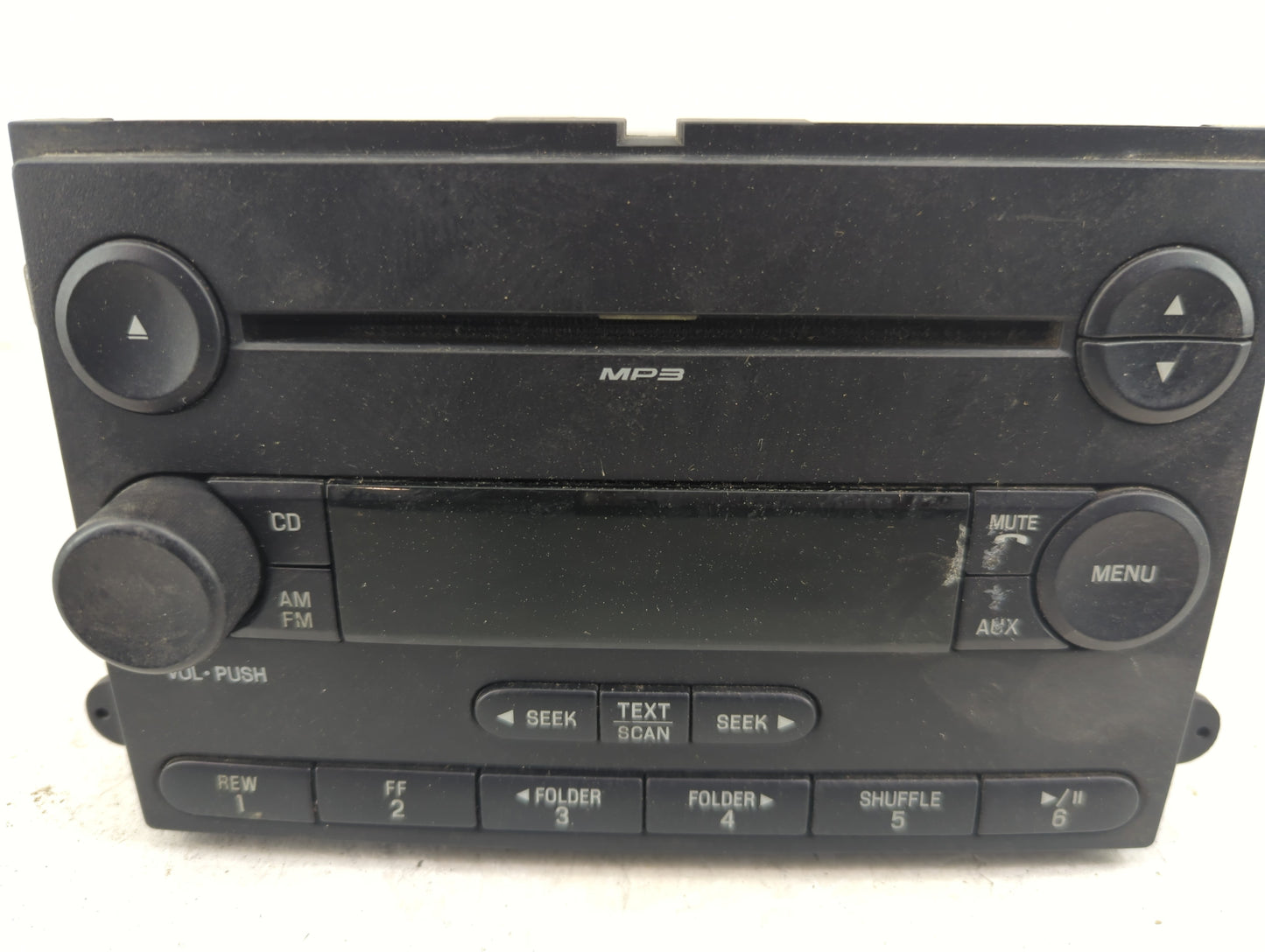 2007 Ford Edge Radio AM FM Cd Player Receiver Replacement P/N:7L3T-18C869-BK Fits OEM Used Auto Parts - Oemusedautoparts1.co