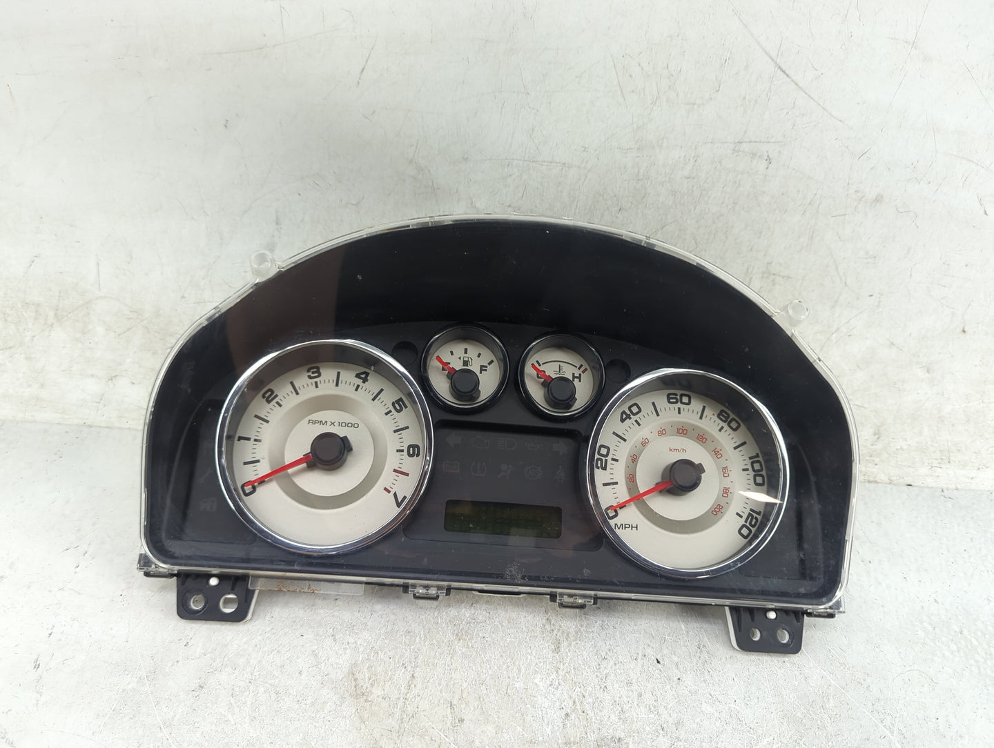 2007-2008 Ford Edge Instrument Cluster Speedometer Gauges P/N:7T4T-10849-CF MX15Z530-4772 Miles:129K Fits Fits 2007 2008 OEM