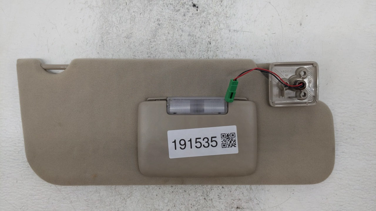 2007-2010 Ford Edge Sun Visor Shade Replacement Passenger Right Mirror Fits Fits 2007 2008 2009 2010 OEM Used Auto Parts - O