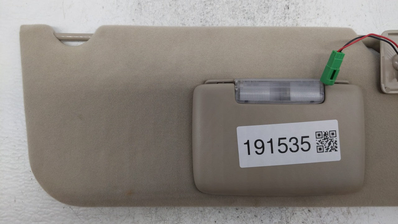 2007-2010 Ford Edge Sun Visor Shade Replacement Passenger Right Mirror Fits Fits 2007 2008 2009 2010 OEM Used Auto Parts - O