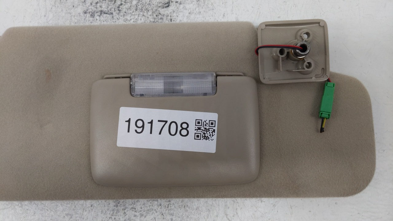 2007-2010 Ford Edge Sun Visor Shade Replacement Passenger Right Mirror Fits Fits 2007 2008 2009 2010 OEM Used Auto Parts - O