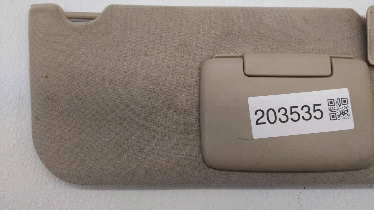 2007-2010 Ford Edge Sun Visor Shade Replacement Passenger Right Mirror Fits Fits 2007 2008 2009 2010 OEM Used Auto Parts - O