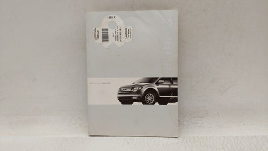 2007 Ford Edge Owners Manual Book Guide OEM Used Auto Parts - Oemusedautoparts1.com