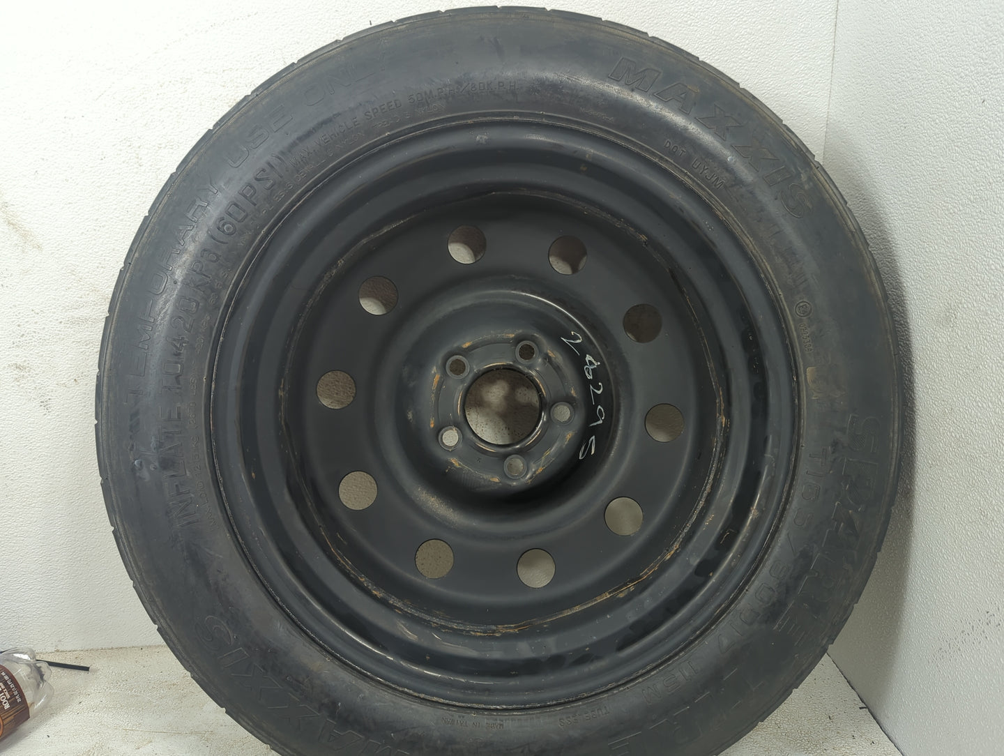 2007-2014 Ford Edge Spare Donut Tire Wheel Rim Oem 5034585 - Oemusedautoparts1.com