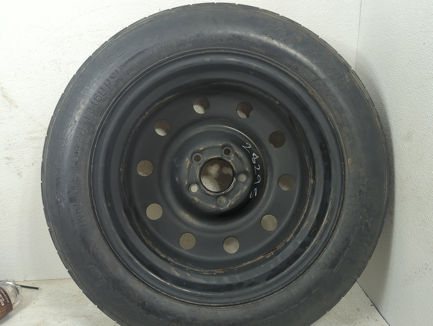 2007-2014 Ford Edge Spare Donut Tire Wheel Rim Oem 5034585 - Oemusedautoparts1.com