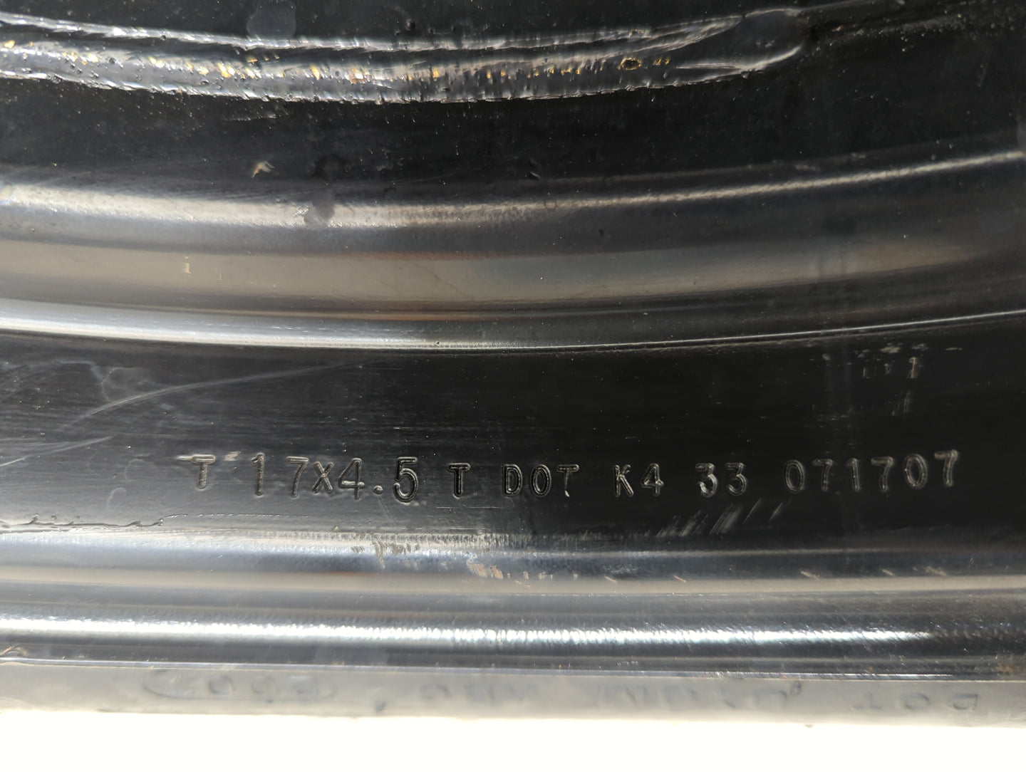 2007-2014 Ford Edge Spare Donut Tire Wheel Rim Oem 5035967 - Oemusedautoparts1.com