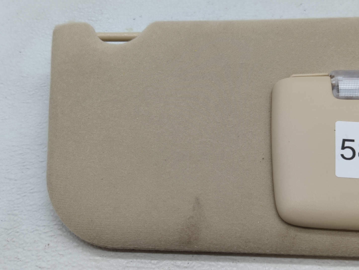 2007-2010 Ford Edge Sun Visor Shade Replacement Passenger Right Mirror Fits Fits 2007 2008 2009 2010 OEM Used Auto Parts - O