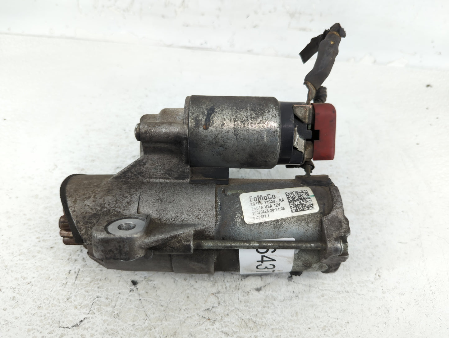 2007-2018 Ford Edge Car Starter Motor Solenoid OEM P/N:8G1T-11000-AA Fits OEM Used Auto Parts - Oemusedautoparts1.com