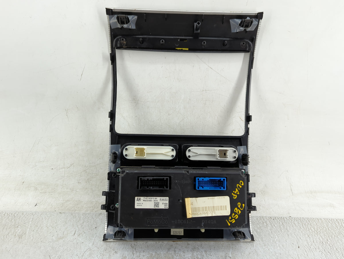 2007-2010 Ford Edge Climate Control Module Temperature AC/Heater Replacement P/N:7T43-18C612-AH Fits Fits 2007 2008 2009 201
