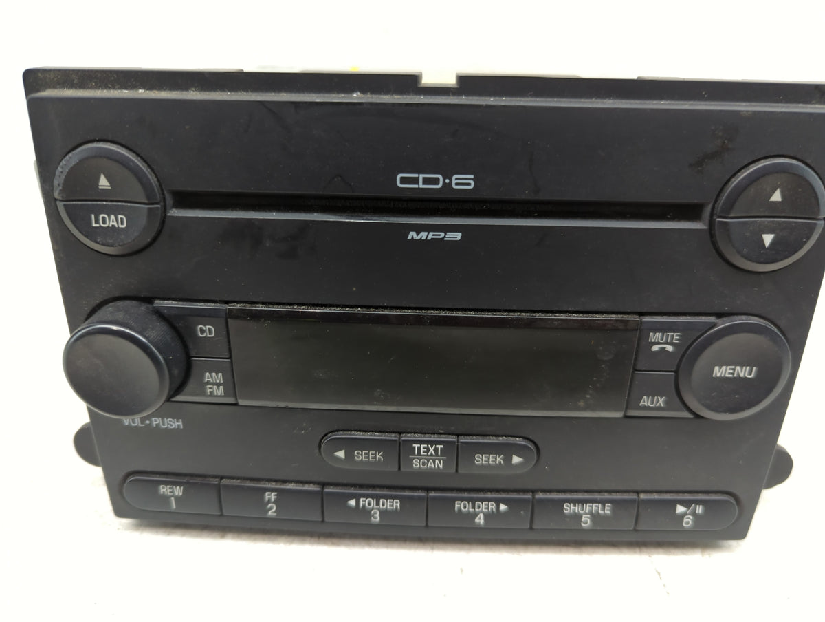 2007 Ford Edge Radio AM FM Cd Player Receiver Replacement P/N:7T4T-18C815-DA OEM Used Auto Parts - Oemusedautoparts1.com