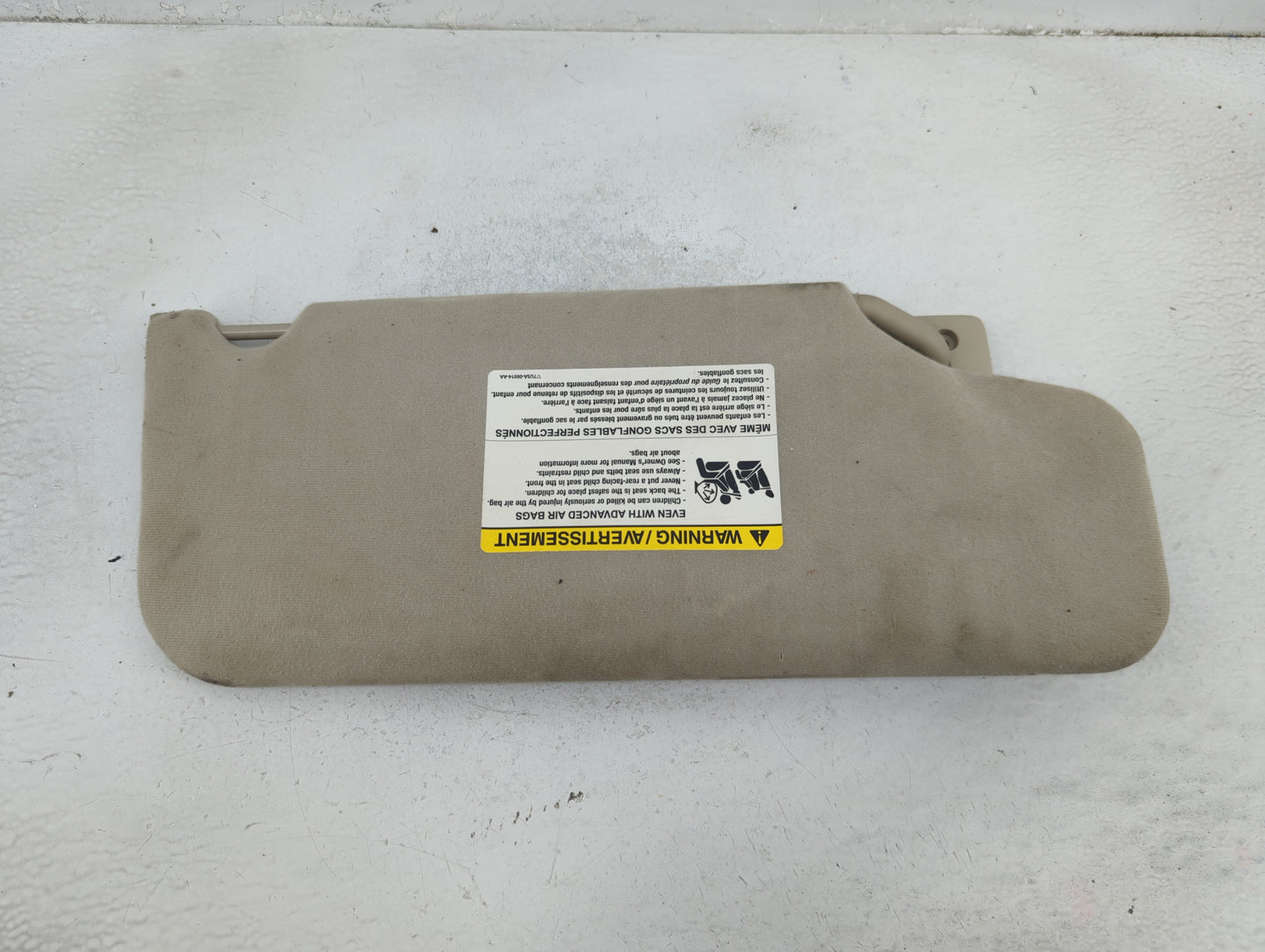 2007-2010 Ford Edge Sun Visor Shade Replacement Driver Left Mirror Fits Fits 2007 2008 2009 2010 OEM Used Auto Parts - Oemus