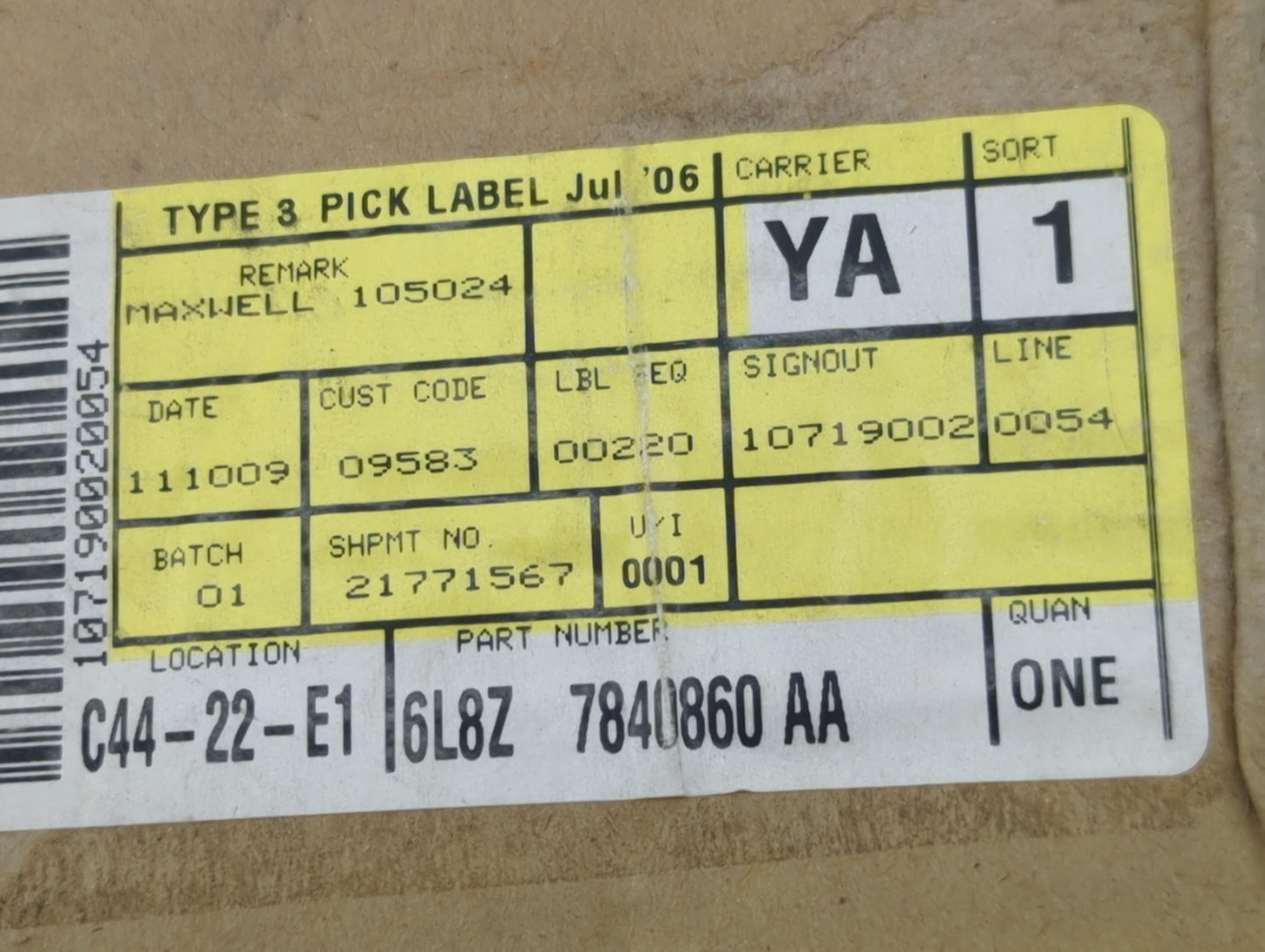 2007 Ford Escape 1416312 - Oemusedautoparts1.com