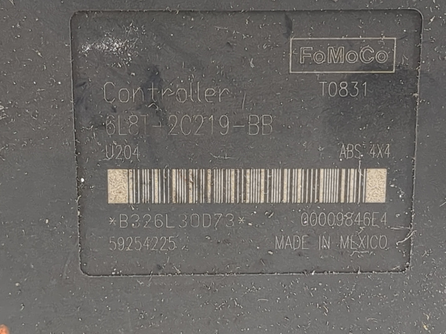 2005-2007 Ford Escape ABS Pump Control Module Replacement P/N:6L8T-2C219-BB 25 0206-02193 Fits Fits 2005 2006 2007 OEM Used 