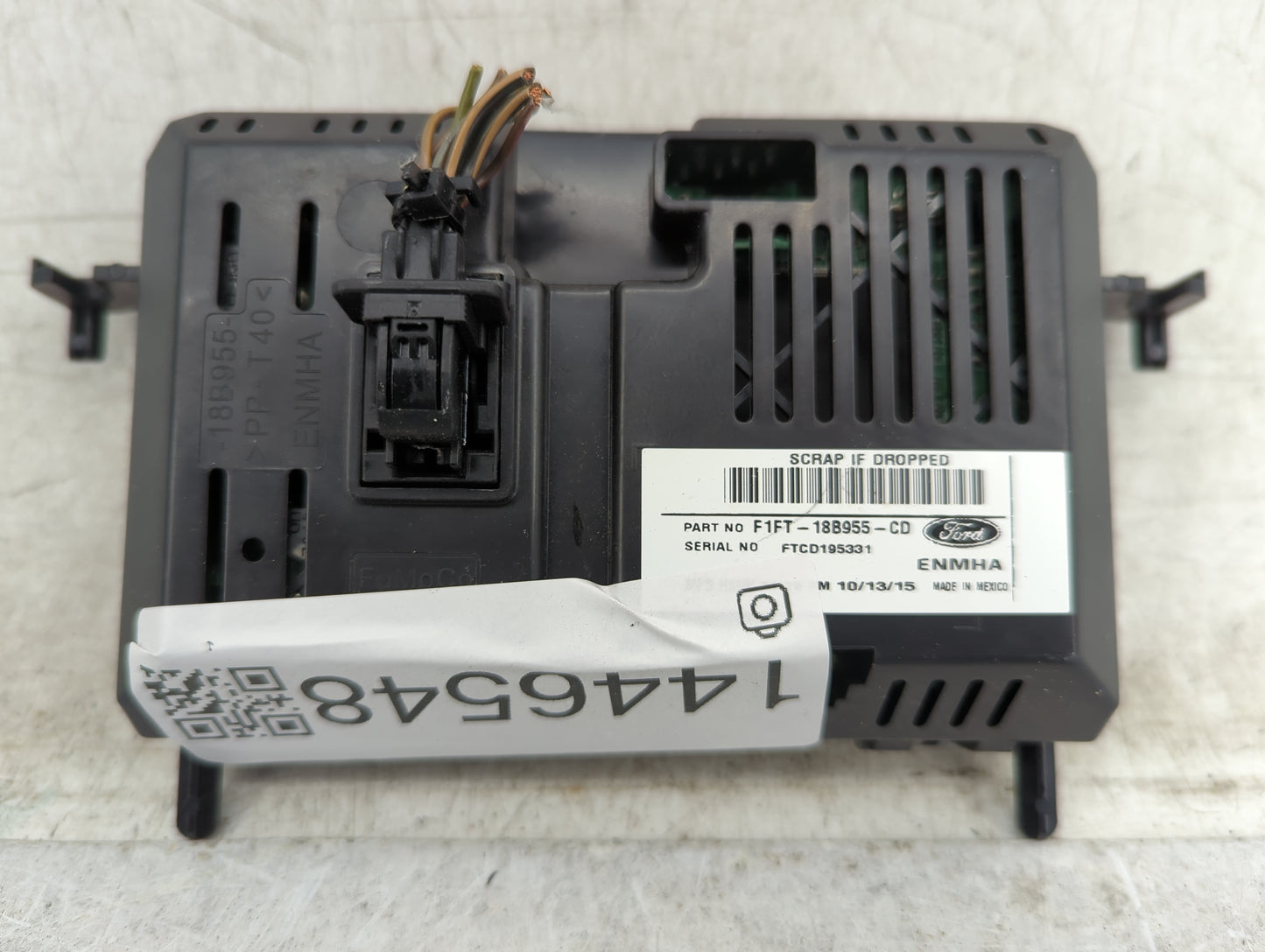 2017-2019 Ford Escape Information Display Screen - Oemusedautoparts1.com