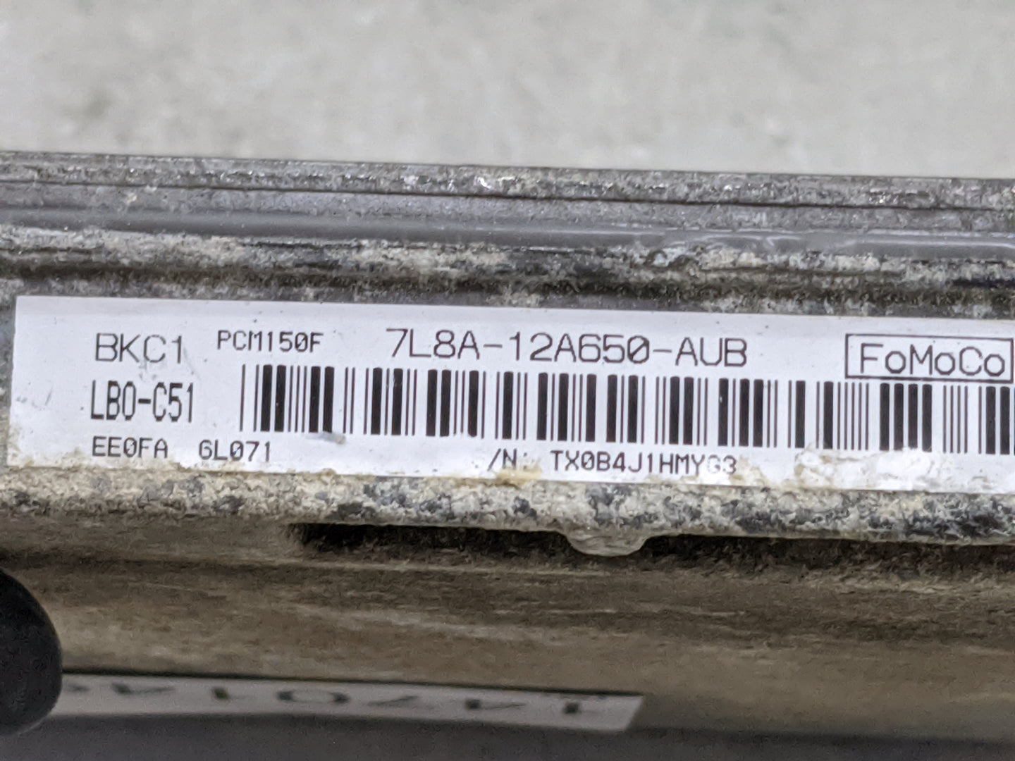 2007 Ford Escape PCM Engine Control Computer ECU ECM PCU OEM P/N:7L8A-12A650-AUB Fits OEM Used Auto Parts - Oemusedautoparts
