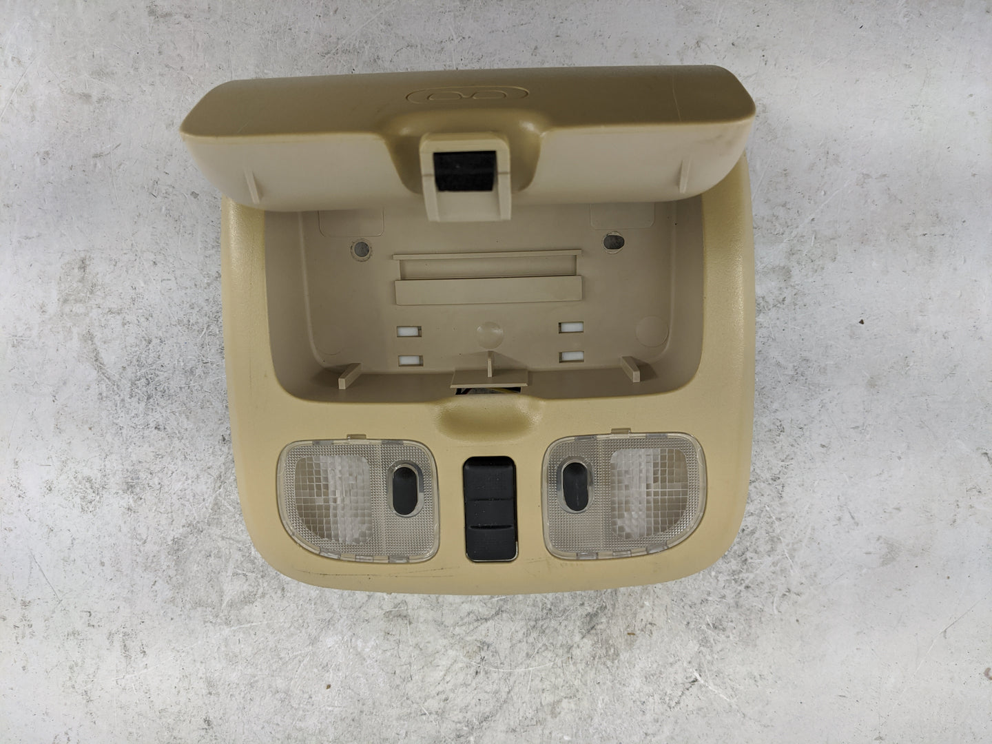 2007 Ford Escape Overhead Roof Console Tan - Oemusedautoparts1.com