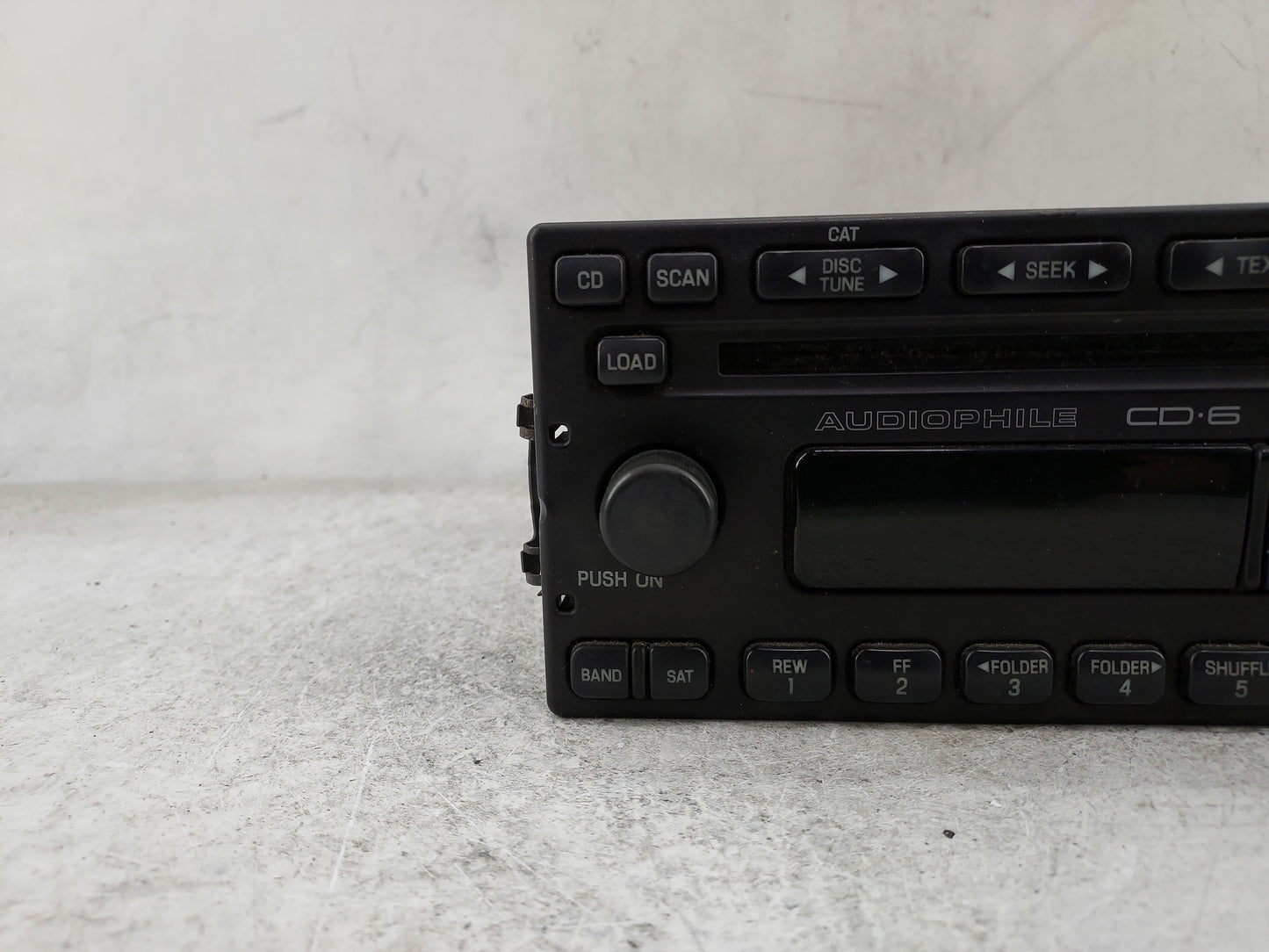 2005-2007 Ford Escape Radio AM FM Cd Player Receiver Replacement P/N:6L8T-18C815-FD 2YH0082848 Fits Fits 2005 2006 2007 OEM 