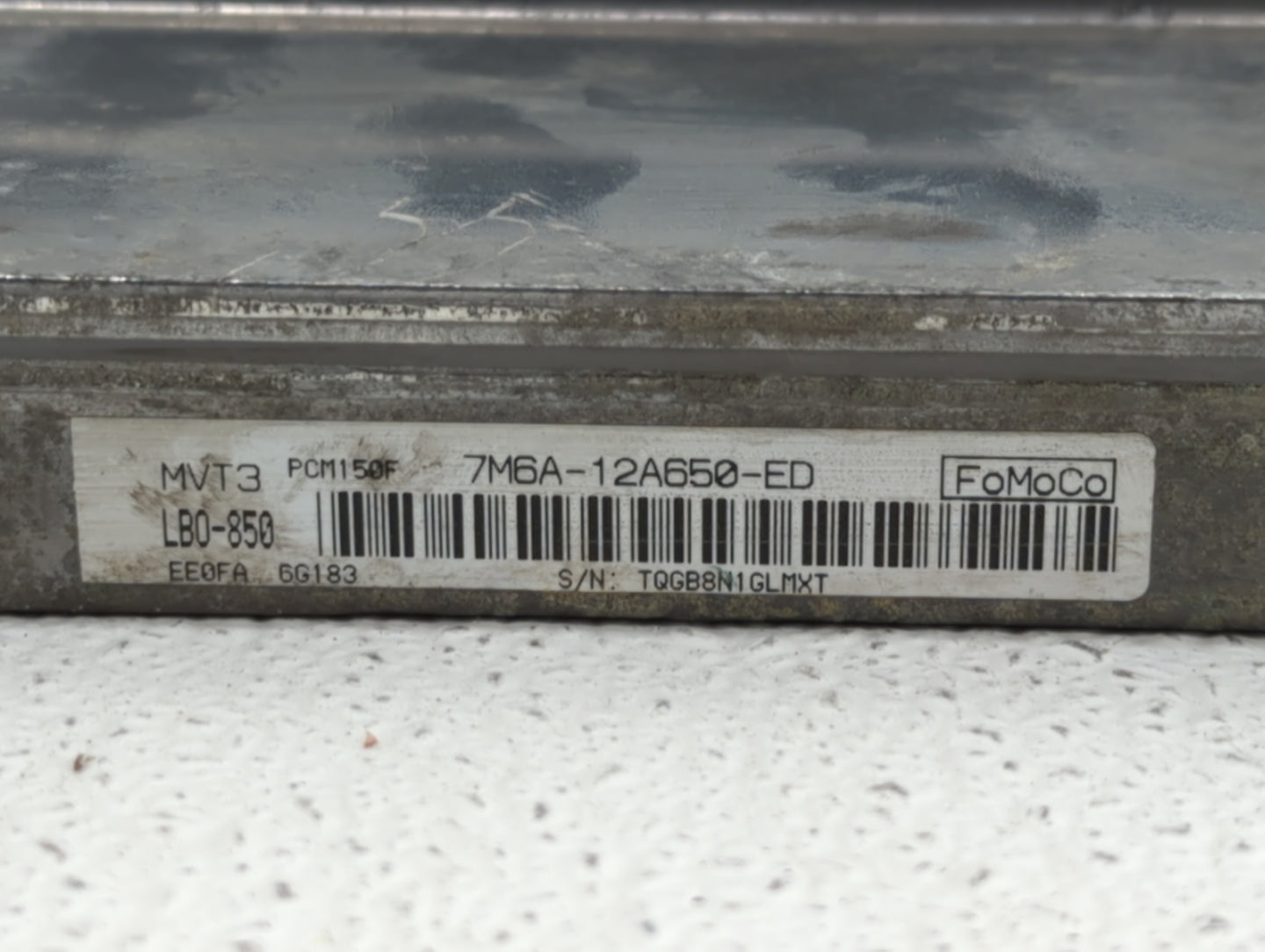 2007 Ford Escape PCM Engine Control Computer ECU ECM PCU OEM P/N:7M6A-12A650-ED 7M6A-12A650-EC Fits OEM Used Auto Parts - Oe