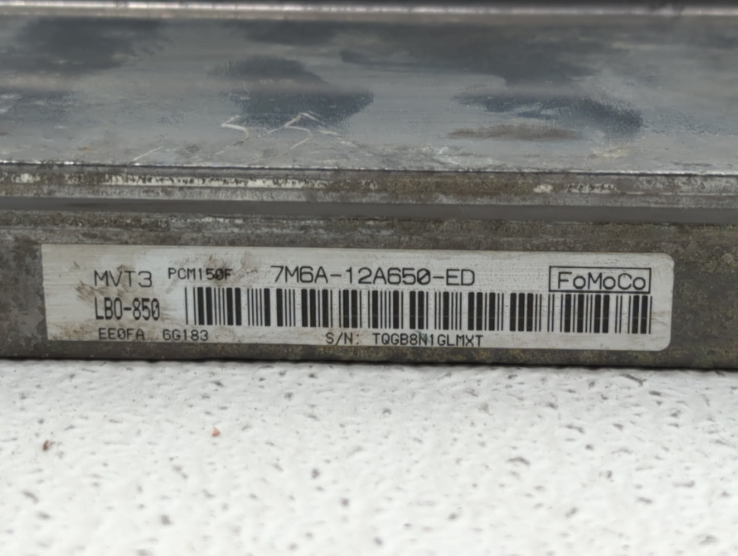 2007 Ford Escape PCM Engine Control Computer ECU ECM PCU OEM P/N:7M6A-12A650-ED 7M6A-12A650-EC Fits OEM Used Auto Parts - Oe