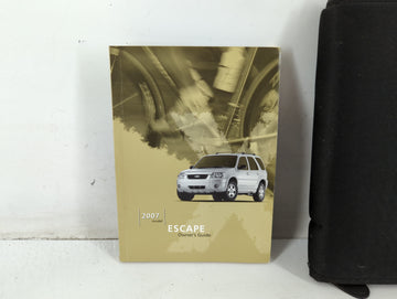 2007 Ford Escape Owners Manual Book Guide P/N:7L8J-19A321-AB OEM Used Auto Parts