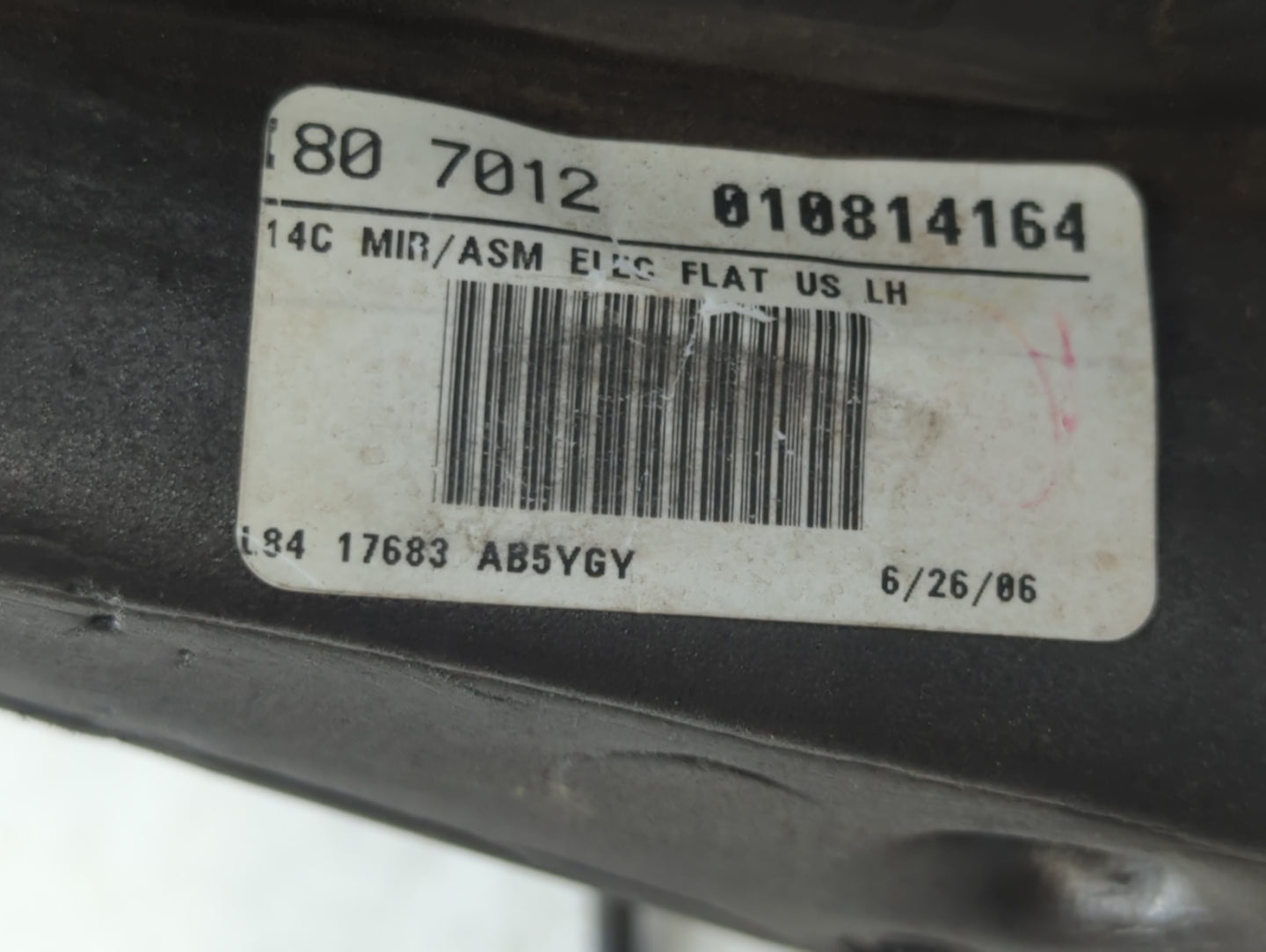 2001-2007 Ford Escape Driver Side View Mirror - Left Door Mirror OEM Used - Oemusedautoparts1.com