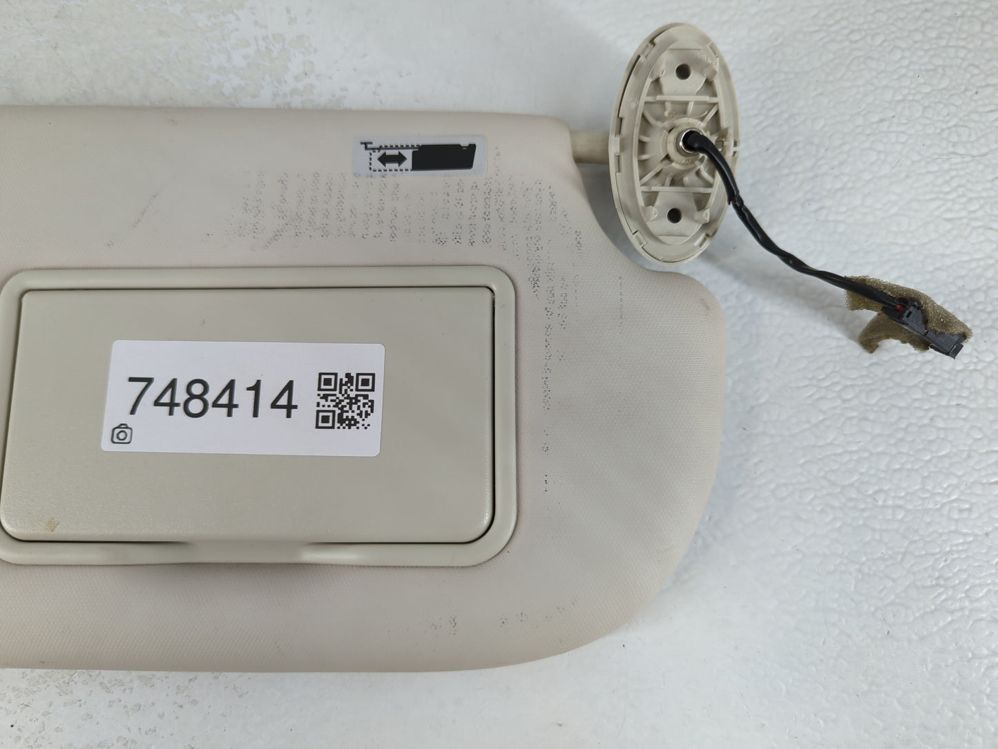 2013-2019 Ford Escape Sun Visor Shade Replacement Passenger Right Mirror Fits Fits 2013 2014 2015 2016 2017 2018 2019 OEM Us