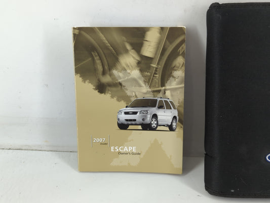 2007 Ford Escape Owners Manual Book Guide P/N:7L8J-19A321-AA OEM Used Auto Parts