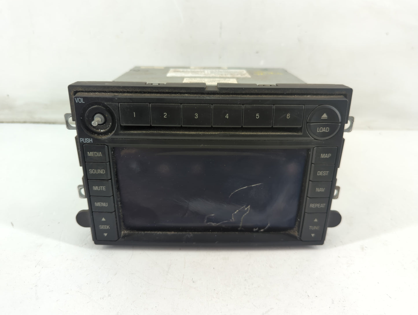2007 Ford Expedition Radio AM FM Cd Player Receiver Replacement P/N:7L1T-18K931-BF Fits OEM Used Auto Parts - Oemusedautopar