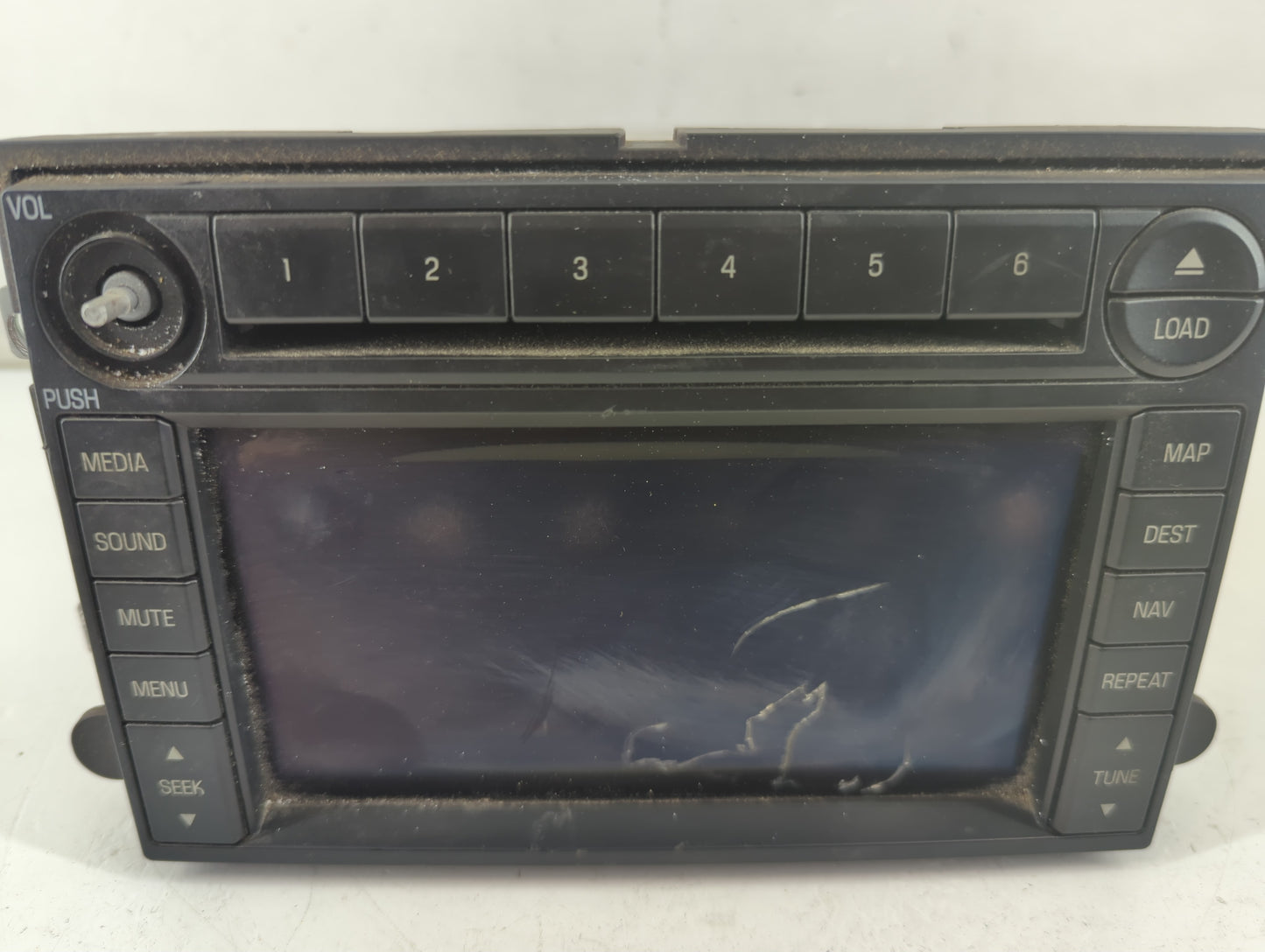 2007 Ford Expedition Radio AM FM Cd Player Receiver Replacement P/N:7L1T-18K931-BF Fits OEM Used Auto Parts - Oemusedautopar