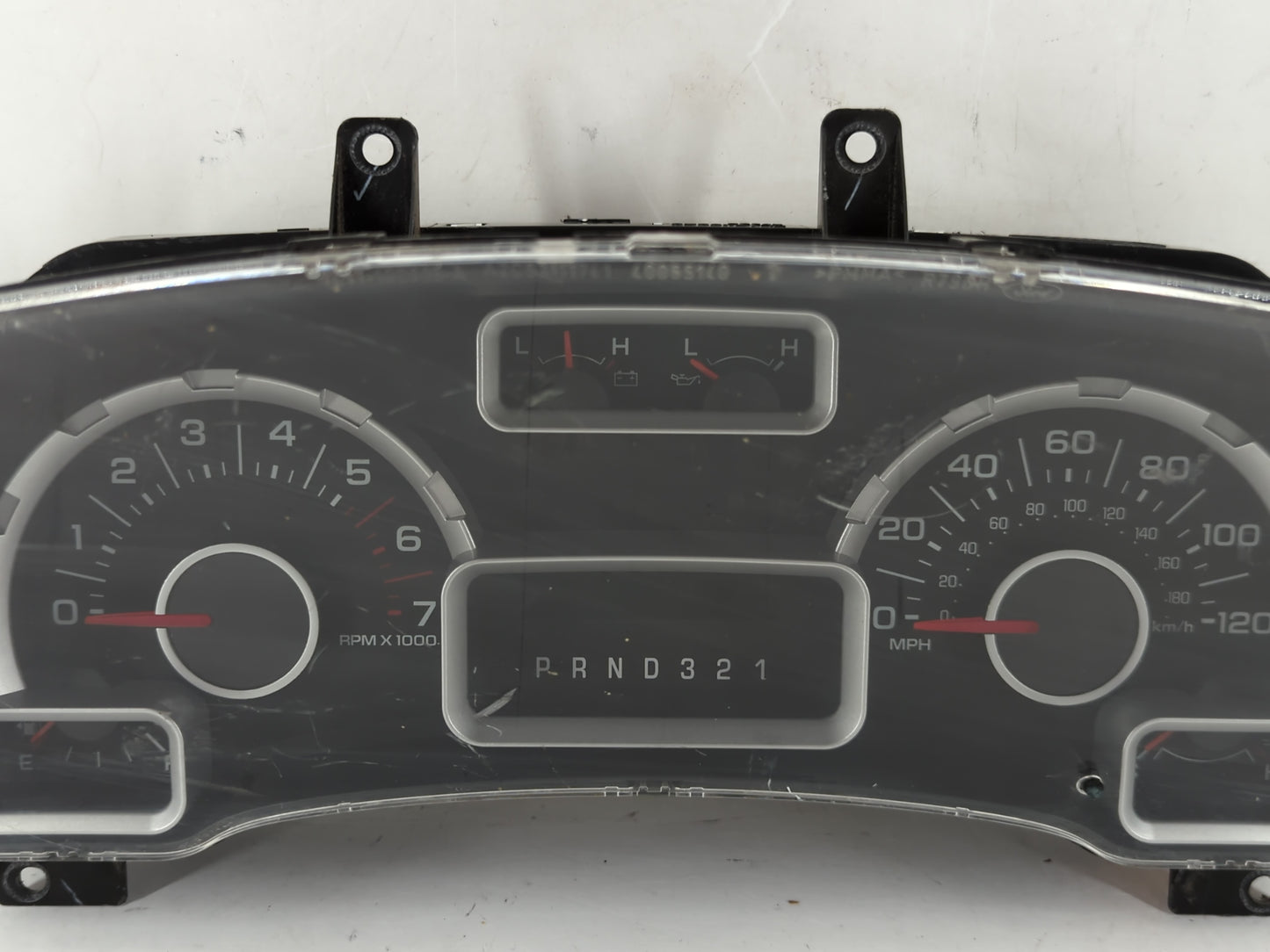 2007-2008 Ford Expedition Instrument Cluster Speedometer Gauges P/N:7L1T-10849 Fits Fits 2007 2008 OEM Used Auto Parts - Oem