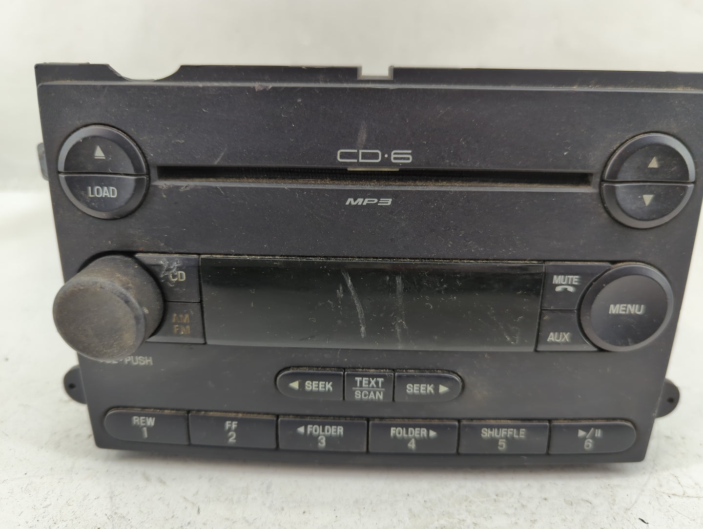 2007 Ford Expedition Radio AM FM Cd Player Receiver Replacement P/N:7L1T-18C815-TA Fits OEM Used Auto Parts - Oemusedautopar