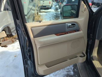 compare product 2007 Ford Expedition Front Left Driver Interior Door Panel Trim