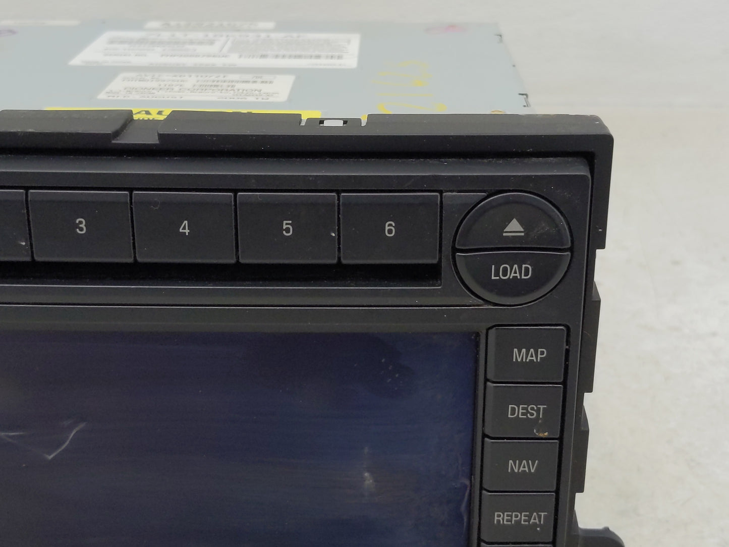 2007 Ford Expedition Radio AM FM Cd Player Receiver Replacement P/N:7L1T-18K931-AF Fits OEM Used Auto Parts - Oemusedautopar